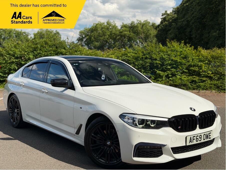 BMW 5 Series 2.0 520D M Sport Euro 6 Ss White