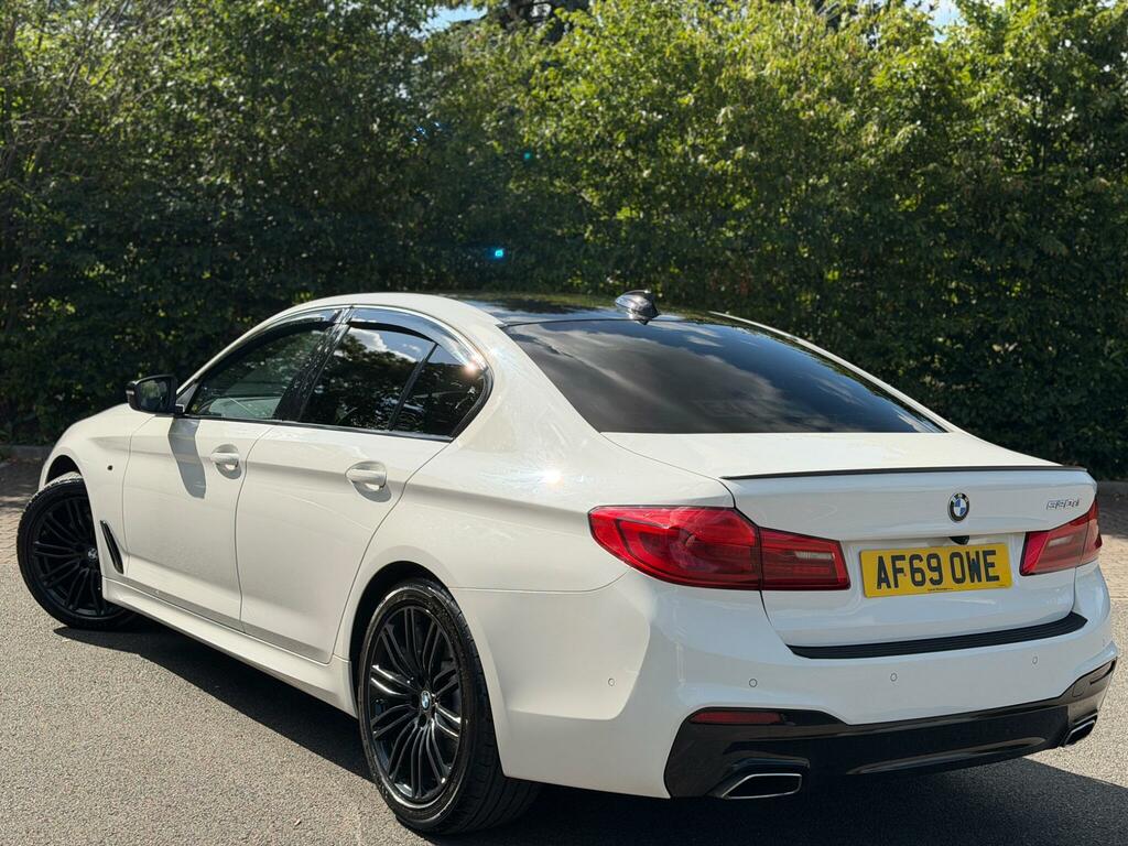 BMW 5 Series 2.0 520D M Sport Euro 6 Ss AF69OWE White #2