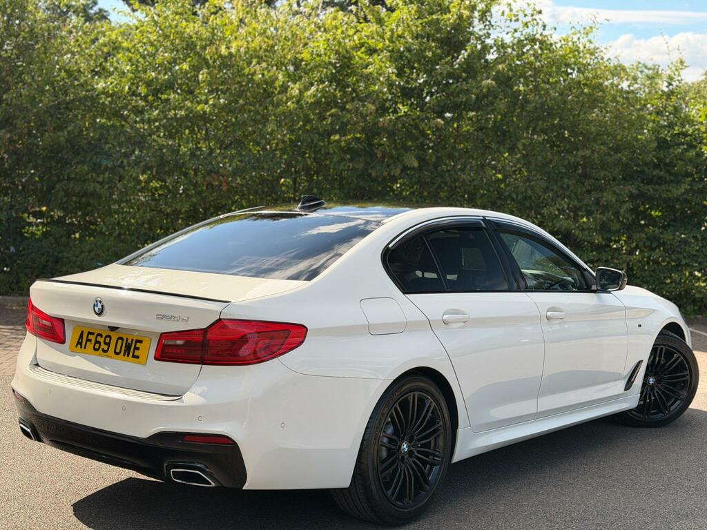 BMW 5 Series 2.0 520D M Sport Euro 6 Ss AF69OWE White #6