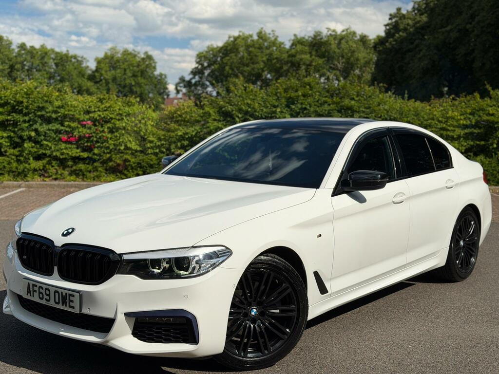 BMW 5 Series 2.0 520D M Sport Euro 6 Ss AF69OWE White #5