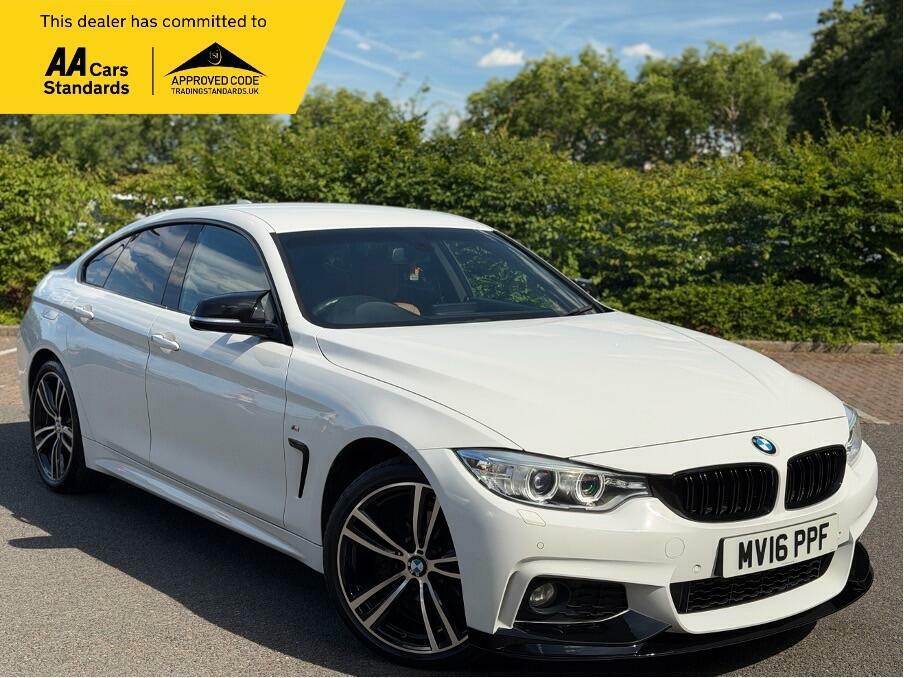 BMW 4 Series Gran Coupe M Sport White