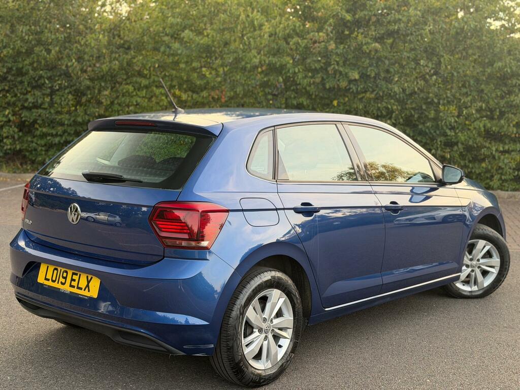 Volkswagen Polo 1.0 Tsi Se Dsg Euro 6 Ss LO19ELX Blue #6