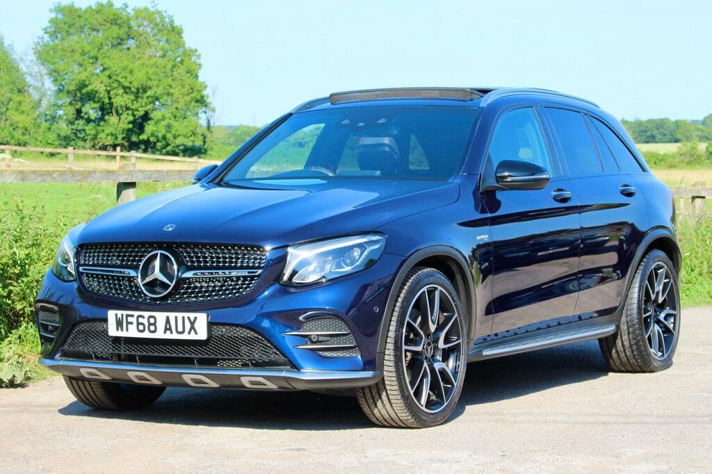 Mercedes-Benz GLC Class 3.0 Glc43 V6 Amg Premium Plus G-tronic 4Matic E Blue
