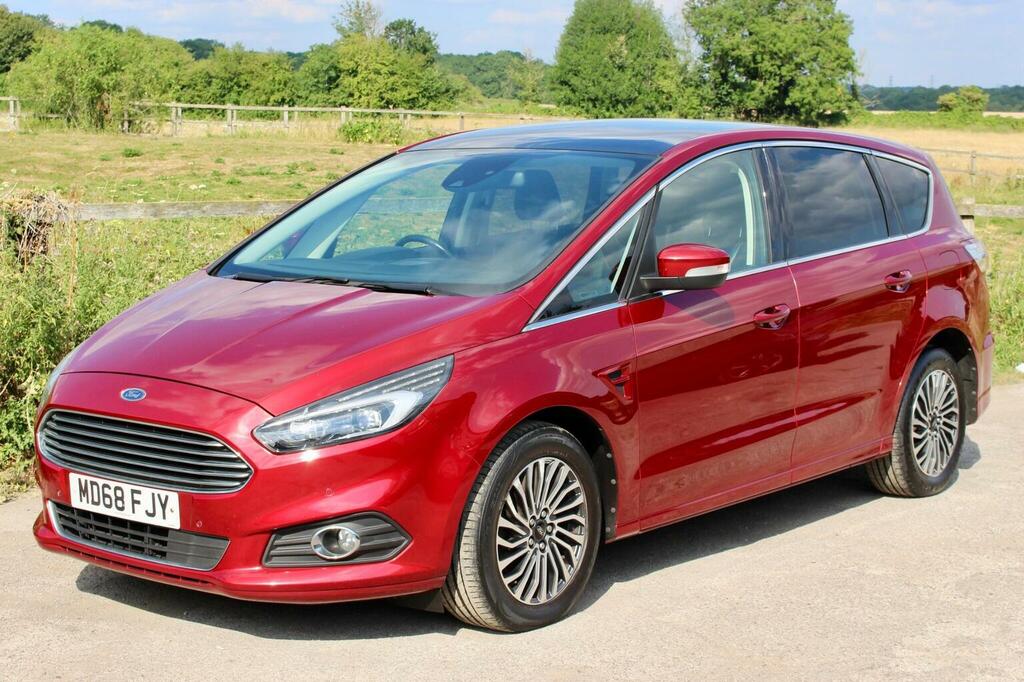 Ford S-Max 2.0 Ecoblue Titanium Euro 6 Ss Red