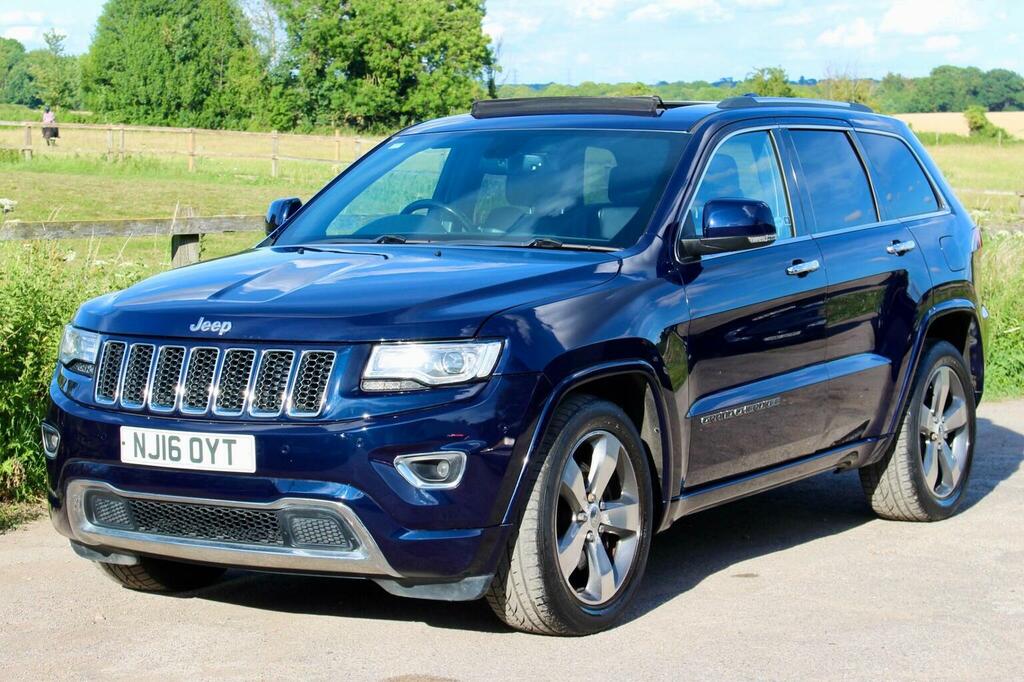 Jeep Grand Cherokee 3.0 V6 Crd Overland 4Wd Euro 6 Blue