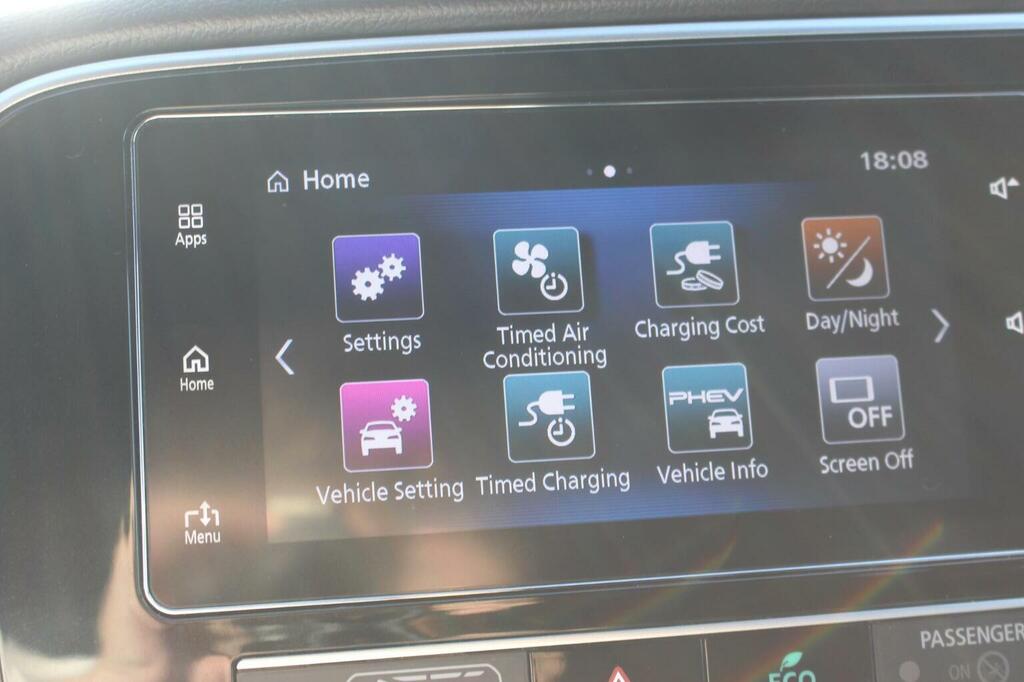 Mitsubishi Outlander Mitsubishi 4Hs Phev Cvt White #17