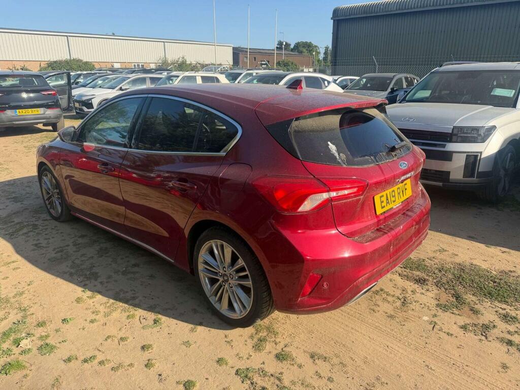 Ford Focus 2.0 Ecoblue Vignale Euro 6 Ss Red #2