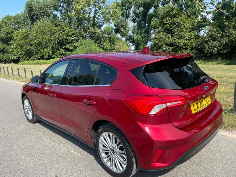 Ford Focus 1.0 Ecoboost 125 Titanium X - 2020 20 LX20ZLO Red #4
