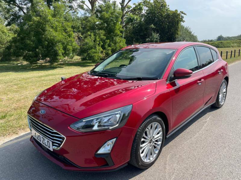 Ford Focus 1.0 Ecoboost 125 Titanium X - 2020 20 LX20ZLO Red #3