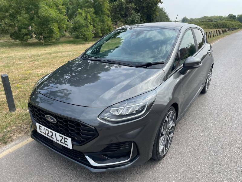 Ford Fiesta 1.0 Ecoboost Hybrid Mhev 125 St-line Vignale - EJ22LZE Grey #2
