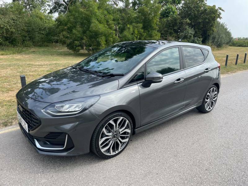 Ford Fiesta 1.0 Ecoboost Hybrid Mhev 125 St-line Vignale - EJ22LZE Grey #4