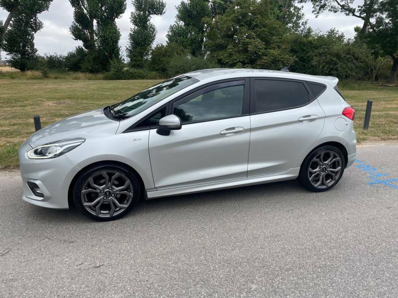 Ford Fiesta 1.0 Ecoboost St-line X - 2019 19 YT19MGN Silver #5
