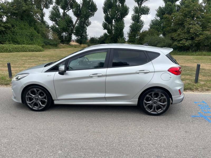 Ford Fiesta 1.0 Ecoboost St-line X - 2019 19 YT19MGN Silver #6