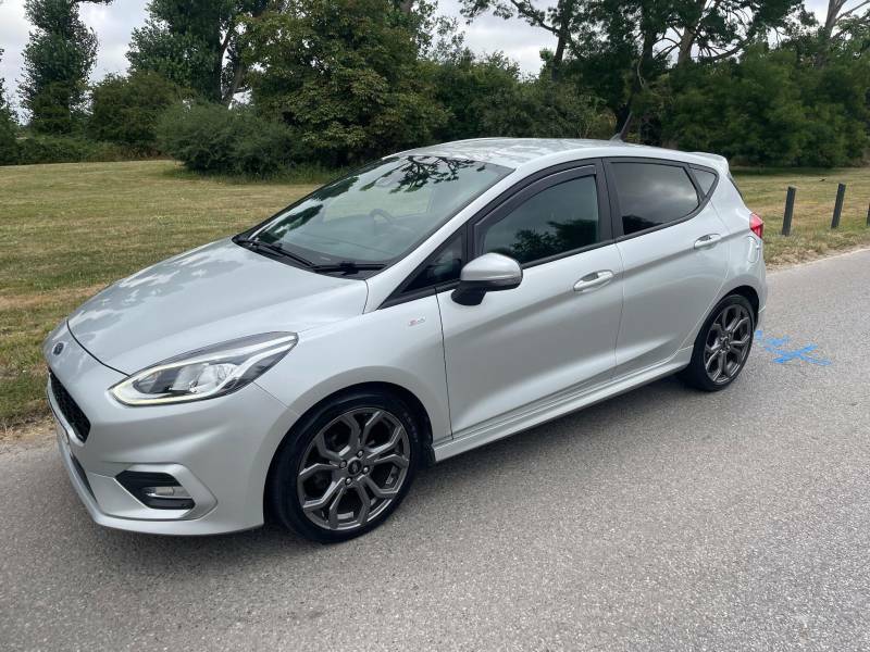 Ford Fiesta 1.0 Ecoboost St-line X - 2019 19 YT19MGN Silver #4