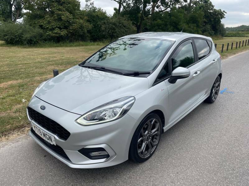Ford Fiesta 1.0 Ecoboost St-line X - 2019 19 YT19MGN Silver #3