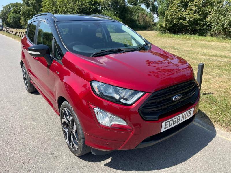 Ford Ecosport 1.0 Ecoboost 125 St-line - 2018 68 Red