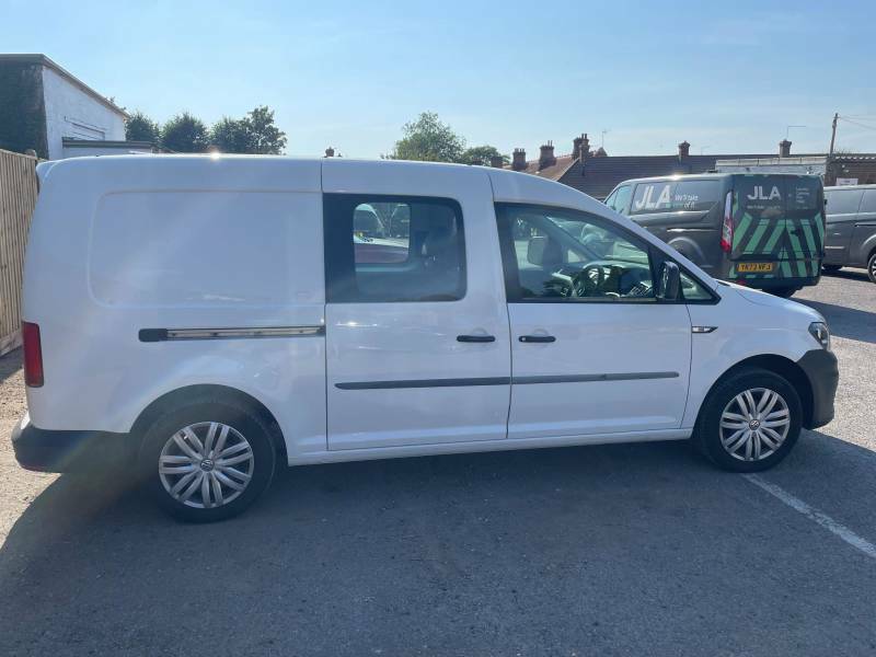 Volkswagen Caddy Maxi 2.0 Tdi 102Ps Kombi Van White #5