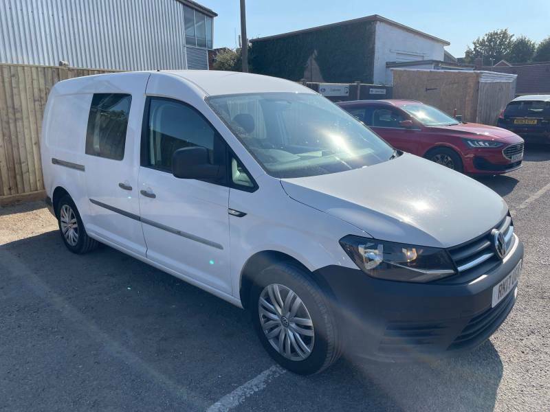 Volkswagen Caddy Maxi 2.0 Tdi 102Ps Kombi Van White #4