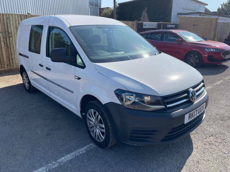 Volkswagen Caddy Maxi 2.0 Tdi 102Ps Kombi Van White #3