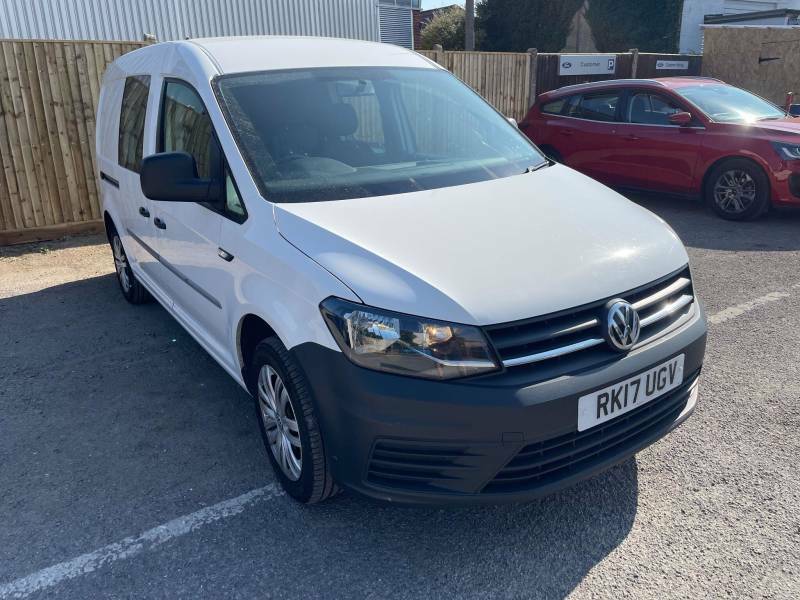 Volkswagen Caddy Maxi 2.0 Tdi 102Ps Kombi Van White