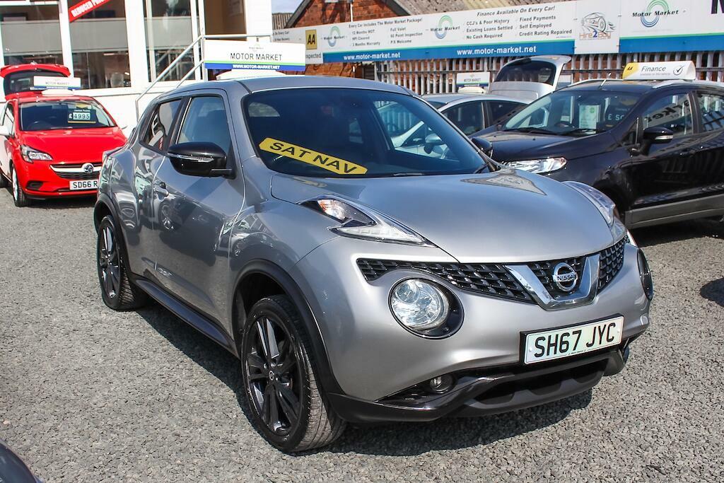 Nissan Juke 1.2 Dig-t N-connecta Style Euro 6 Ss SH67JYC Silver