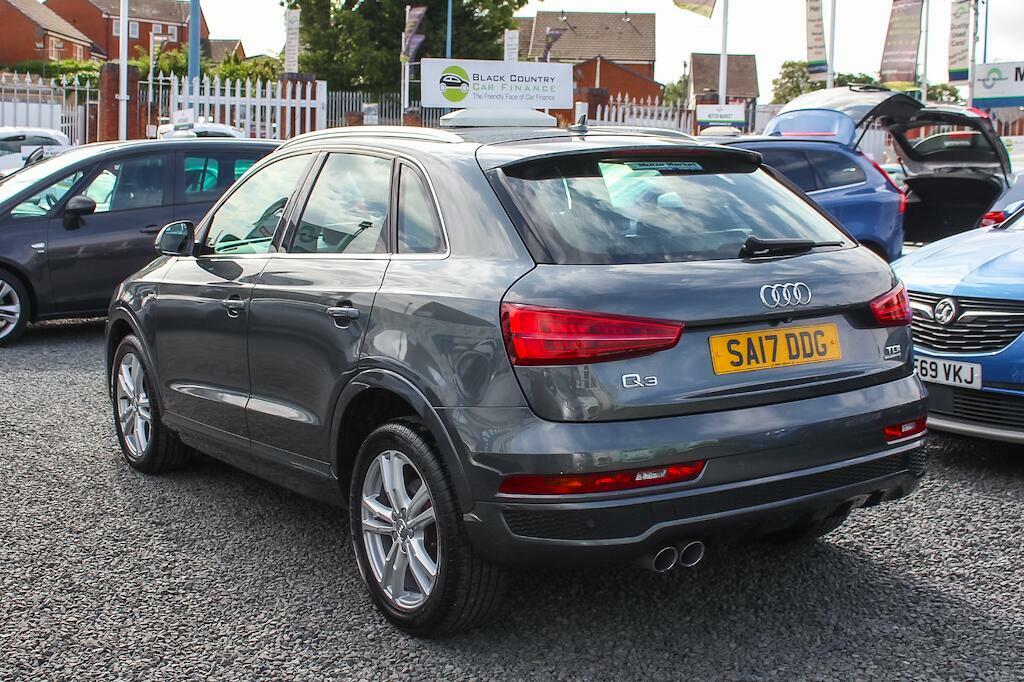 Audi Q3 2.0 Tdi S Line Edition Quattro Euro 6 Ss SA17DDG Grey #5