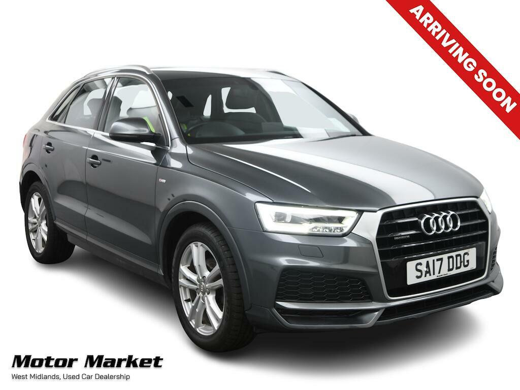 Audi Q3 2.0 Tdi S Line Edition Quattro Euro 6 Ss Grey