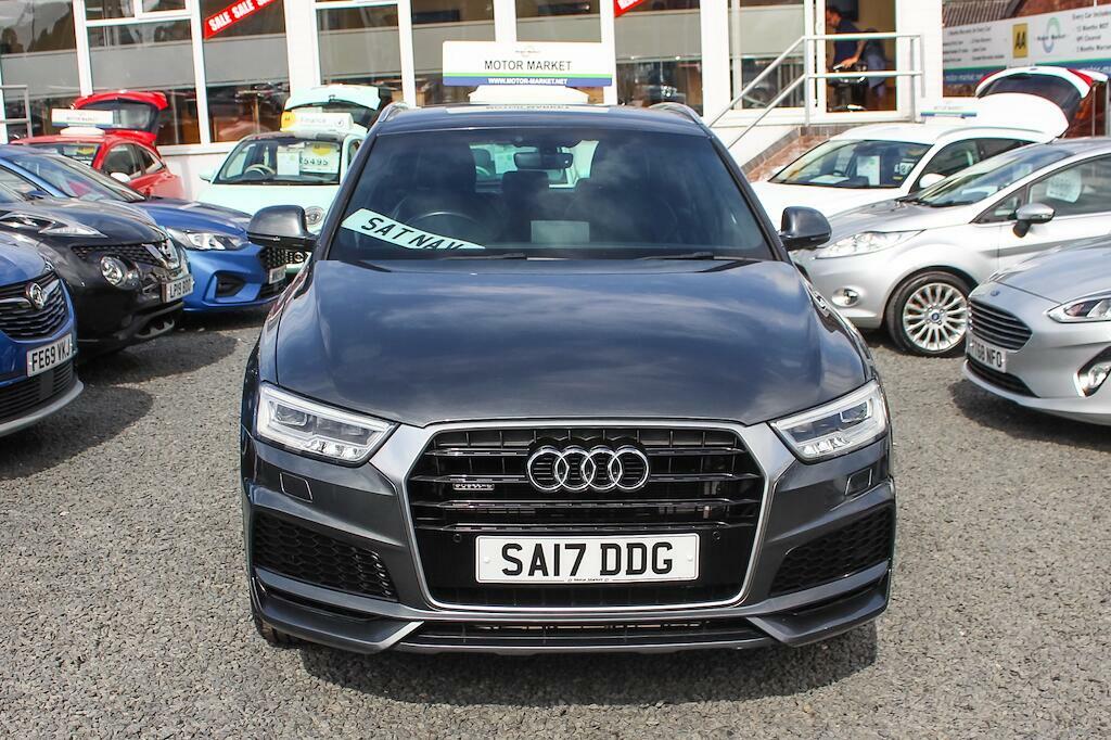 Audi Q3 2.0 Tdi S Line Edition Quattro Euro 6 Ss SA17DDG Grey #2