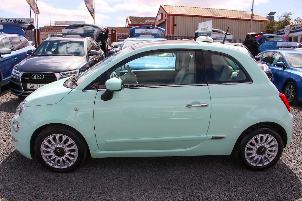 Fiat 500 1.2 Lounge Dualogic Euro 6 Ss NA66HBD Green #4