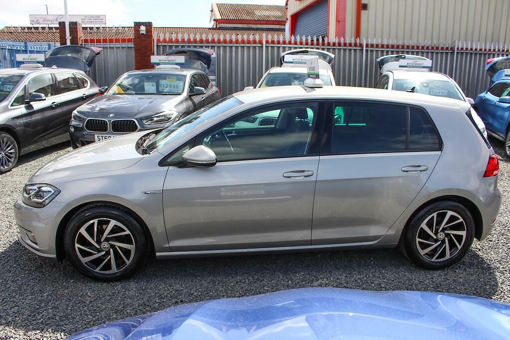 Volkswagen Golf 1.5 Tsi Evo Match Edition Euro 6 Ss GM69HGF Silver #4