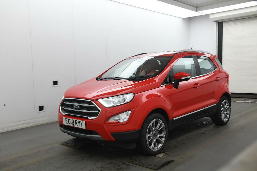 Ford Ecosport Titanium Red #2