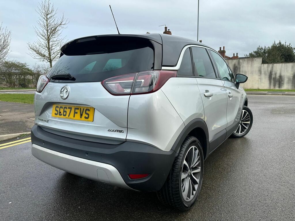 Vauxhall Crossland X 1.2 Turbo Ecotec Elite Suv Euro SC67FVS Silver #6