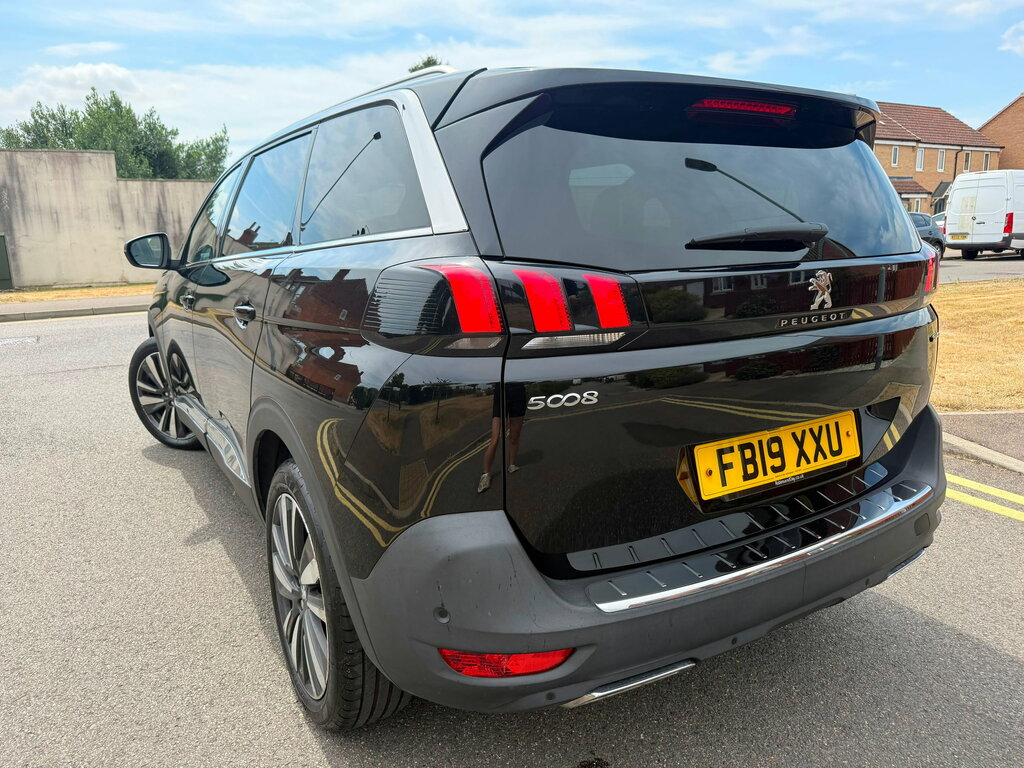 Peugeot 5008 1.5 Bluehdi Gt Line Premium Suv Eat Eur Black #4