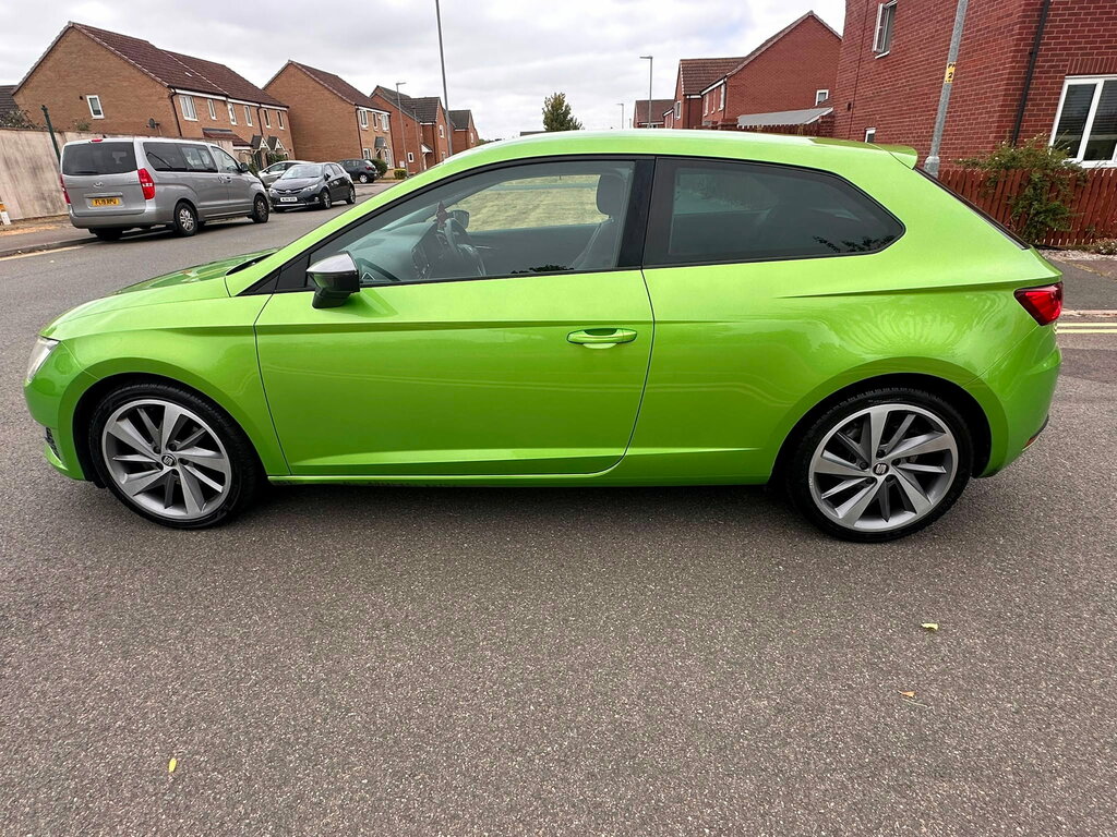 Seat Leon 1.4 Tsi Fr Sport Coupe Euro 5 S FY64GJZ Green #3