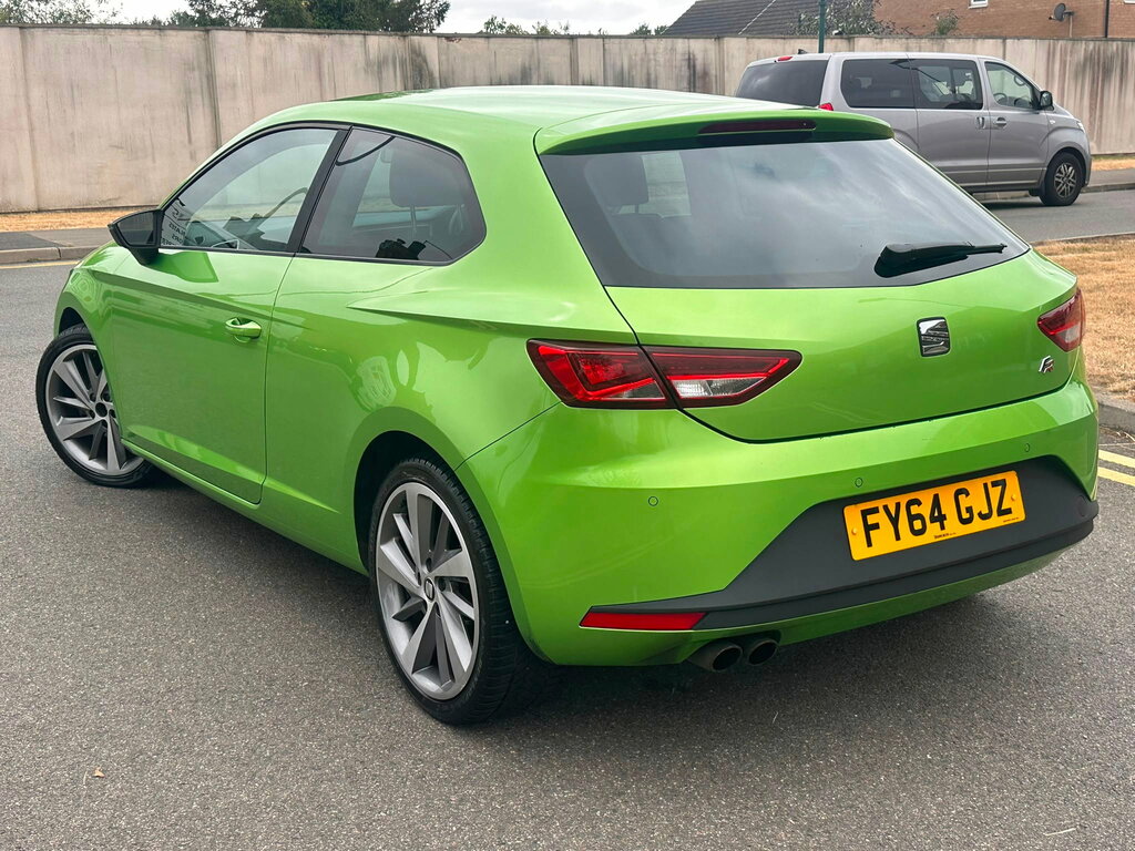 Seat Leon 1.4 Tsi Fr Sport Coupe Euro 5 S FY64GJZ Green #4