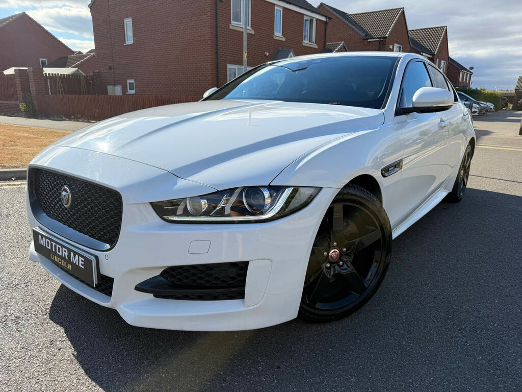 Jaguar XE 2.0D R-sport Saloon Euro 6 Ss White #2