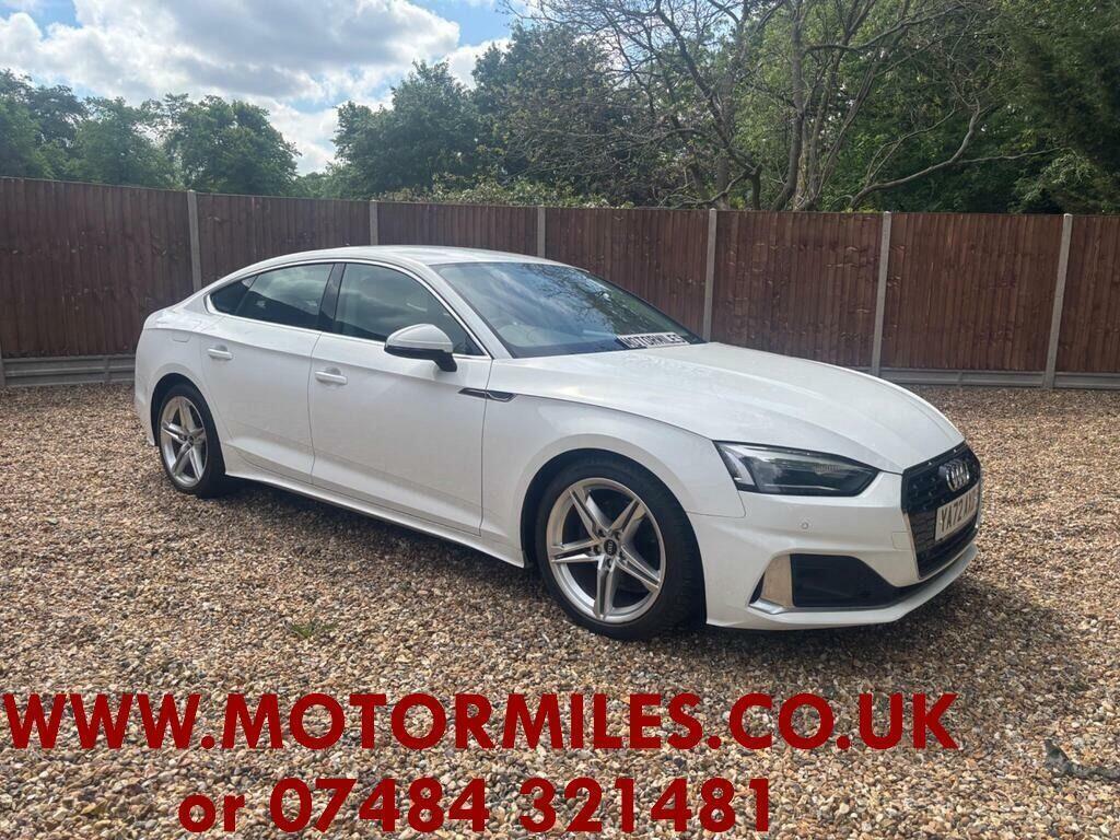 Audi A5 2.0 Tfsi 35 Sport Sportback S Tronic Euro 6 S S White
