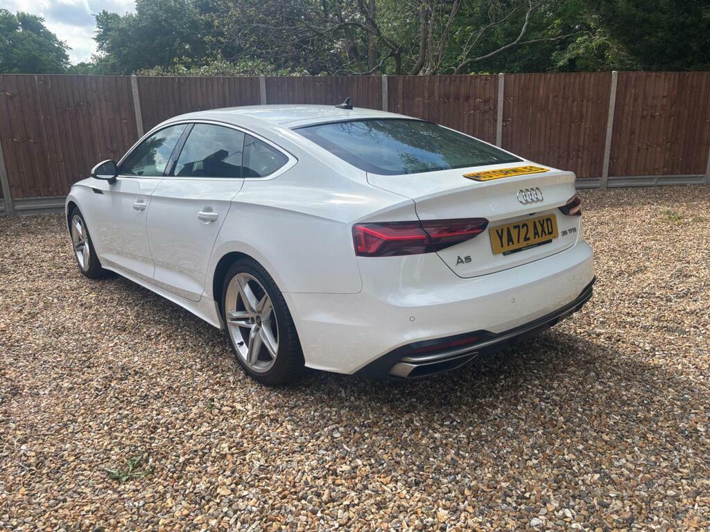 Audi A5 2.0 Tfsi 35 Sport Sportback S Tronic Euro 6 S S White #5