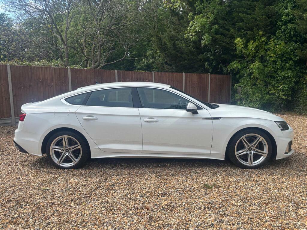 Audi A5 2.0 Tfsi 35 Sport Sportback S Tronic Euro 6 S S White #3