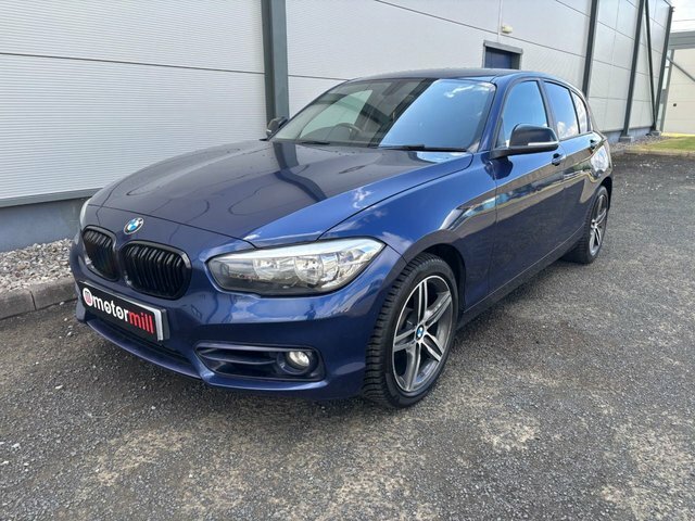 BMW 1 Series 2.0 118D Sport Hatchback Euro 6 WJ66ONW Blue #6