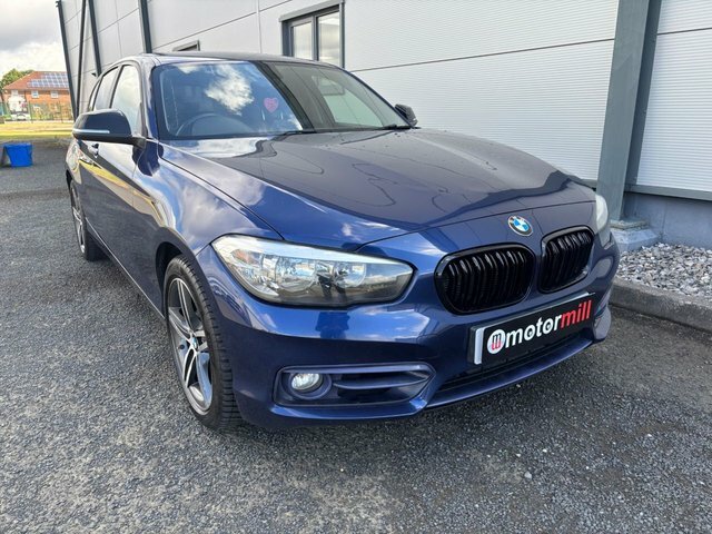 BMW 1 Series 2.0 118D Sport Hatchback Euro 6 WJ66ONW Blue #5