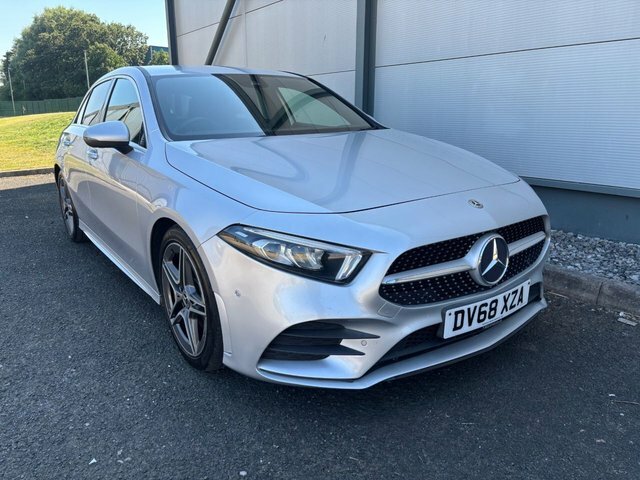 Mercedes-Benz A Class 1.5 A180d Amg Line Premium Hatchback DV68XZA Silver #2