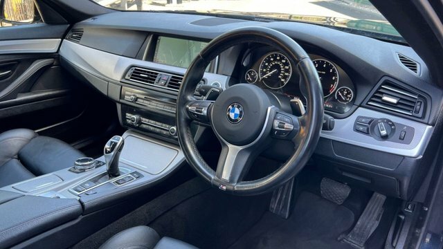 BMW 5 Series 2.0 528I M Sport Saloon Euro 6 S Black #2