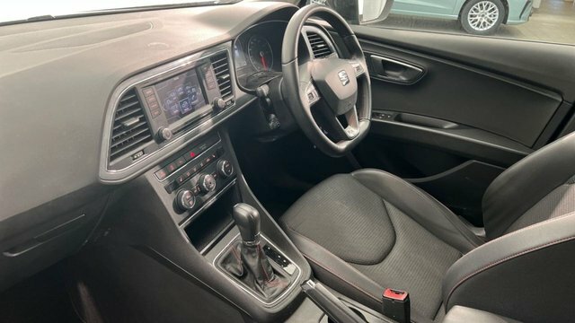 Seat Leon 2.0 Tdi Cr Fr Hatchback Dsg Euro 5 S S Black #3
