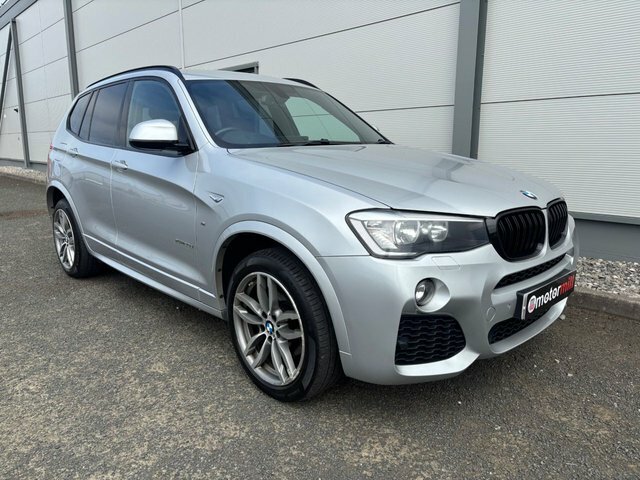 BMW X3 2.0 20D M Sport Suv Xdrive Euro 6 Silver