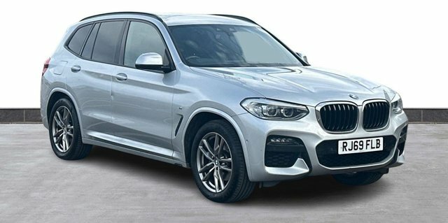 BMW X3 2.0 20D M Sport Suv Xdrive Euro 6 Silver