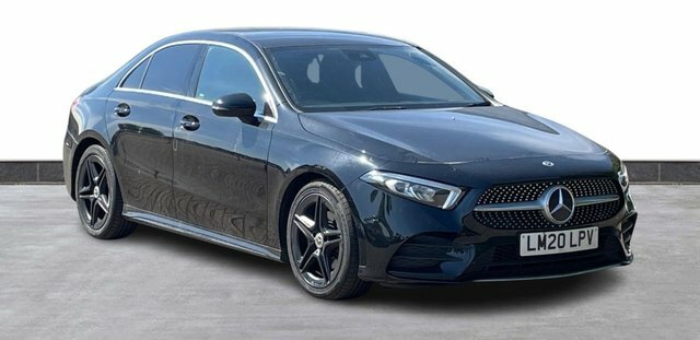 Mercedes-Benz A Class 1.3 A200 Amg Line Executive Saloon Ma Black