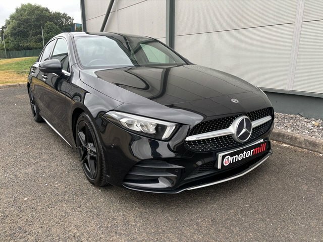 Mercedes-Benz A Class 1.3 A200 Amg Line Executive Saloon Ma LM20LPV Black #3
