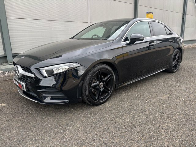 Mercedes-Benz A Class 1.3 A200 Amg Line Executive Saloon Ma LM20LPV Black #6