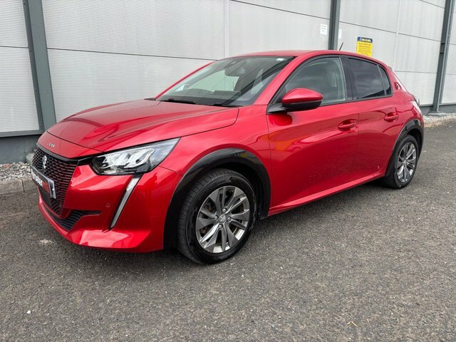 Peugeot e-208 50Kwh Allure Hatchback 136 Ps Red #4
